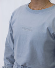 Load image into Gallery viewer, Bloom Long Sleeve Crop - Sweet Sky