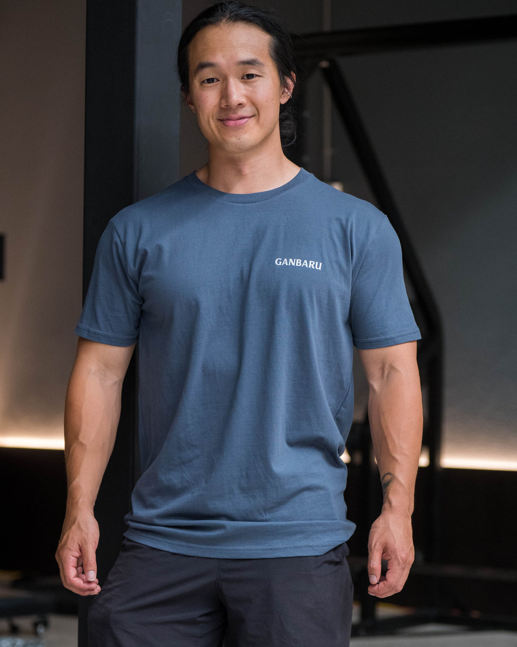 Asato Tee - Aegean Blue