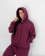 Load image into Gallery viewer, Jiro Hoodie - Aubergine
