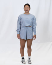 Load image into Gallery viewer, Bloom Long Sleeve Crop - Sweet Sky
