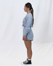 Load image into Gallery viewer, Bloom Long Sleeve Crop - Sweet Sky

