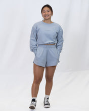 Load image into Gallery viewer, Bloom Long Sleeve Crop - Sweet Sky
